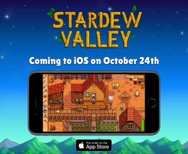 งานการไม่ต้องทำกันเเล้ว! เมื่อ Stardew Valley เตรียมวางจำหน่ายบน iOS ในเดือนตุลาคมนี้