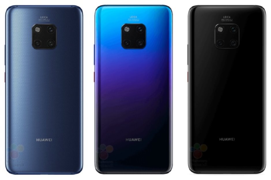 หลุด! โปสเตอร์เรือธง Huawei ซีรีส์ Mate 20 พร้อมชาร็จเร็ว 40 วัตต์