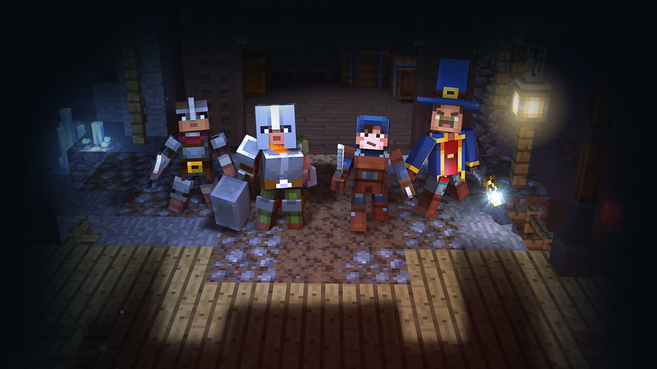 Minecraft: Dungeons เกมใหม่ภายใต้โลกของ Minecraft