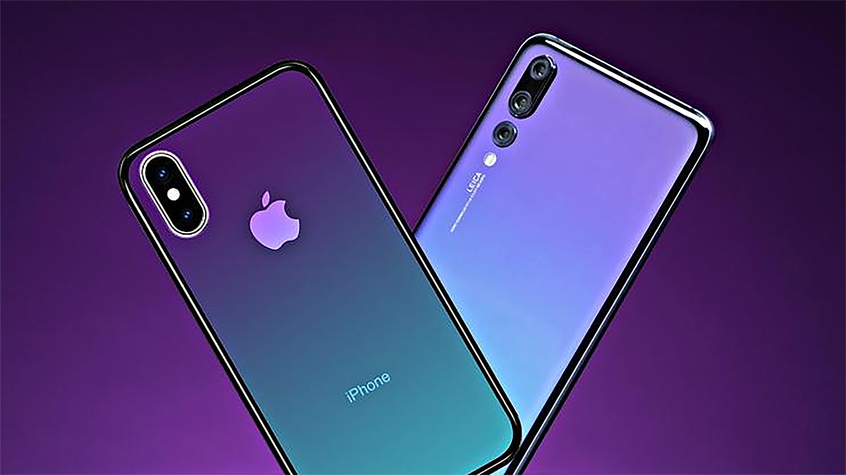 สิทธิบัตรล่าสุดเผย : iPhone รุ่นต่อไปอาจ “ไล่เฉดสีด้านหลัง” คล้ายกับ Huawei P20 Pro