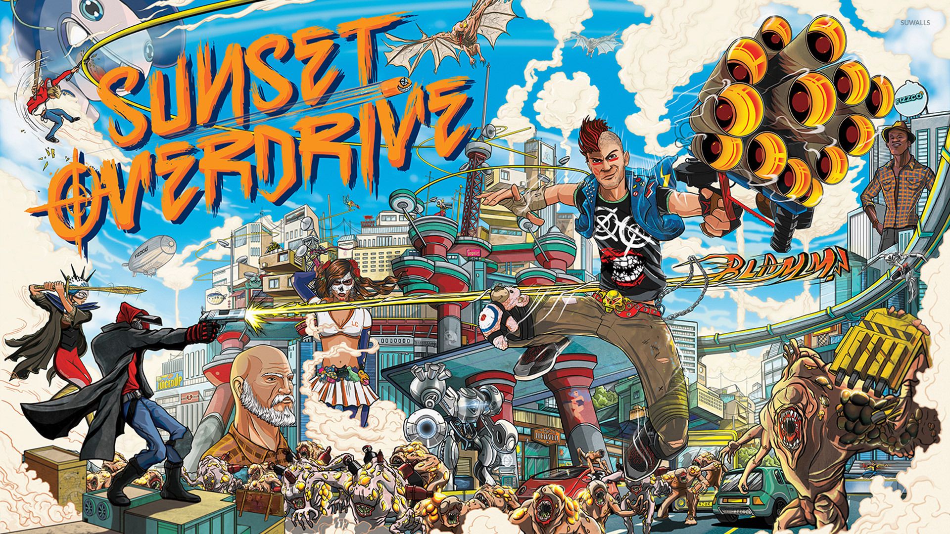 Sunset Overdrive เวอร์ชั่นพีซีเปิดให้พรีออเดอร์ล่วงหน้าพร้อมเผยวันวางจำหน่าย