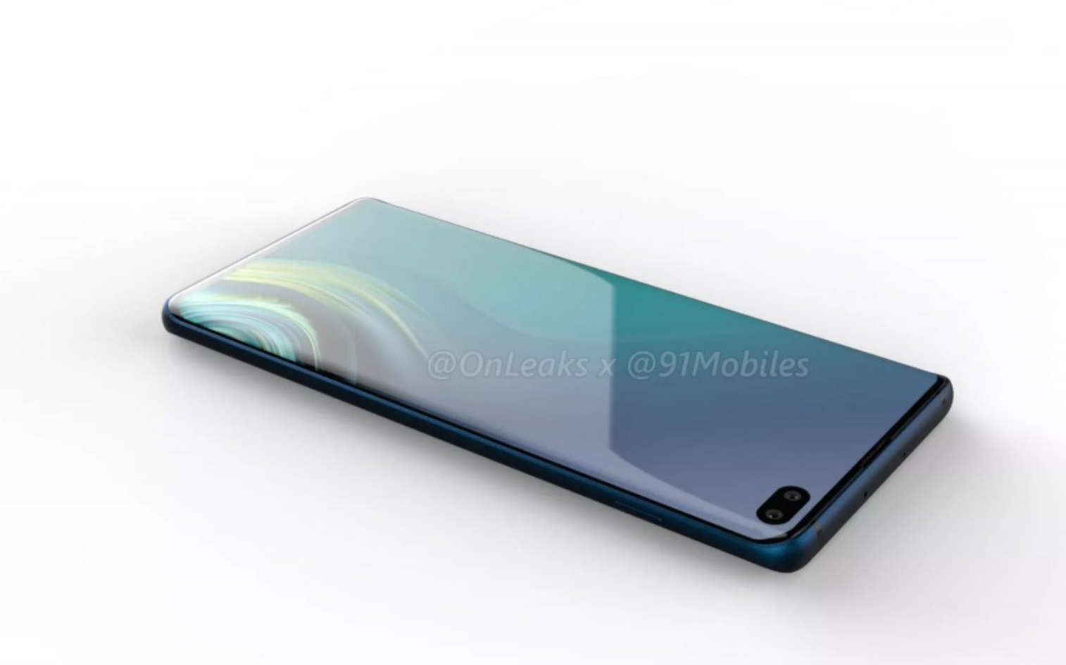 เผยภาพ Samsung Galaxy S10 กล้องหน้าคู่เจาะรู และกล้องหลัง 4 ตัว ขอบจอบางมาก!