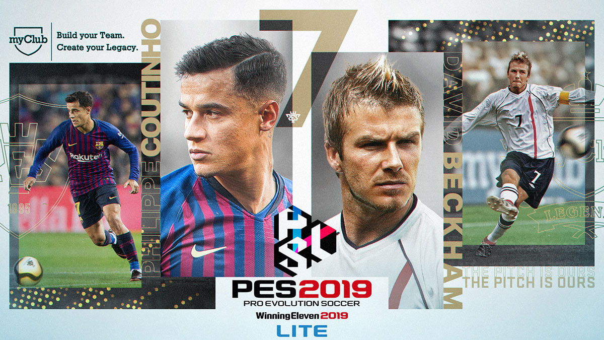 คอวินนิ่งมีเฮ! PES 2019 Lite ตัวฟรี ดาวน์โหลดกันได้แล้ววันนี้