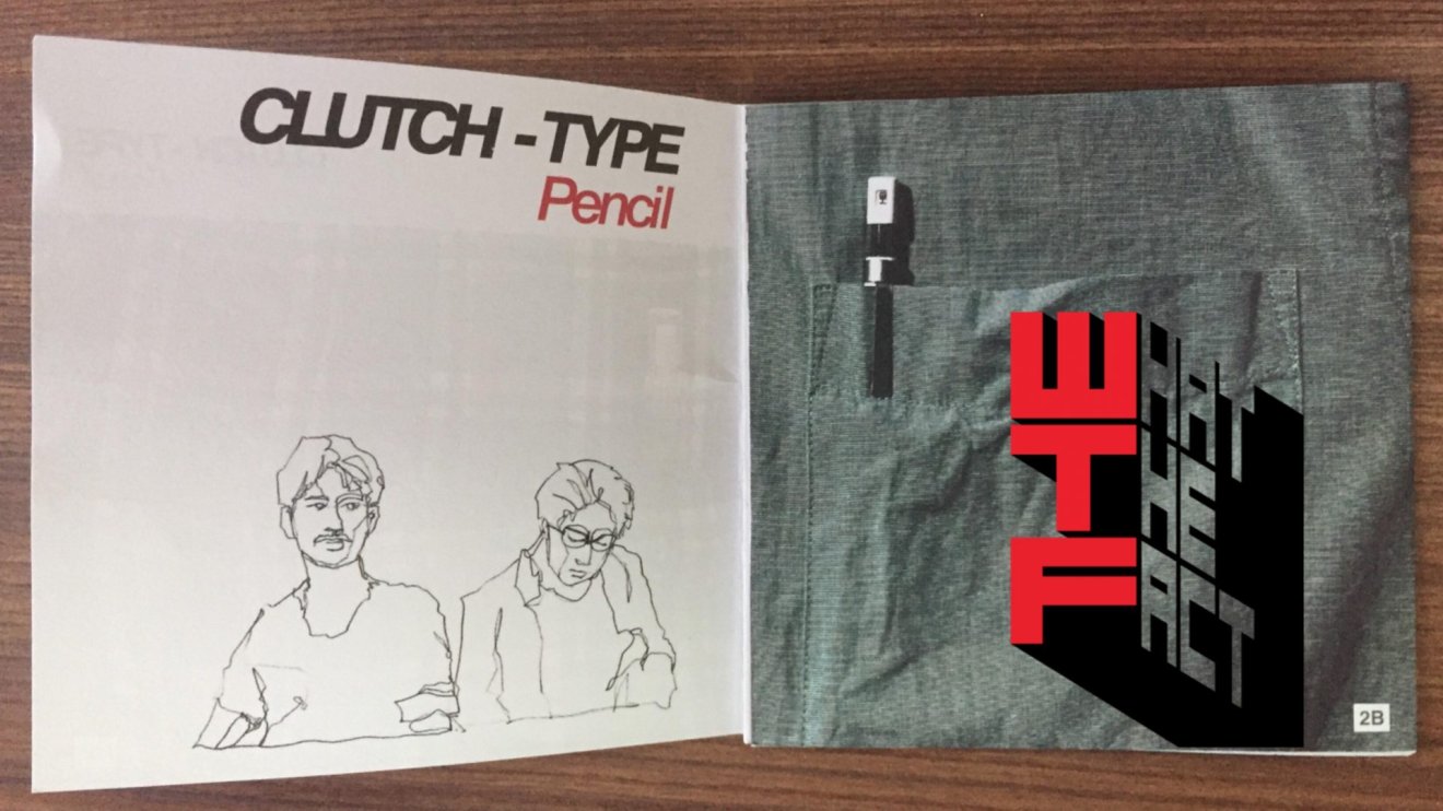 [รีวิว] สุดเพราะ !!! “Clutch-Type Pencil” side project จากรัฐ Tattoo Colour และ บิว Lemon Soup