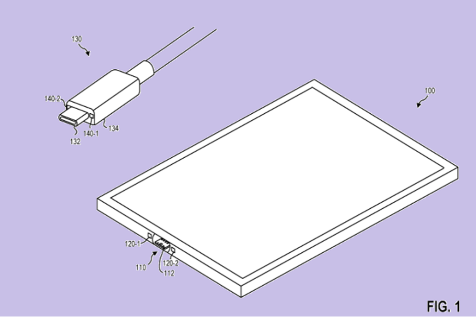 Microsoft จดสิทธิบัตรหัวชาร์จ USB-C กระชากสายแล้วเครื่องไม่ตกพื้นแบบเดียวกับ MagSafe