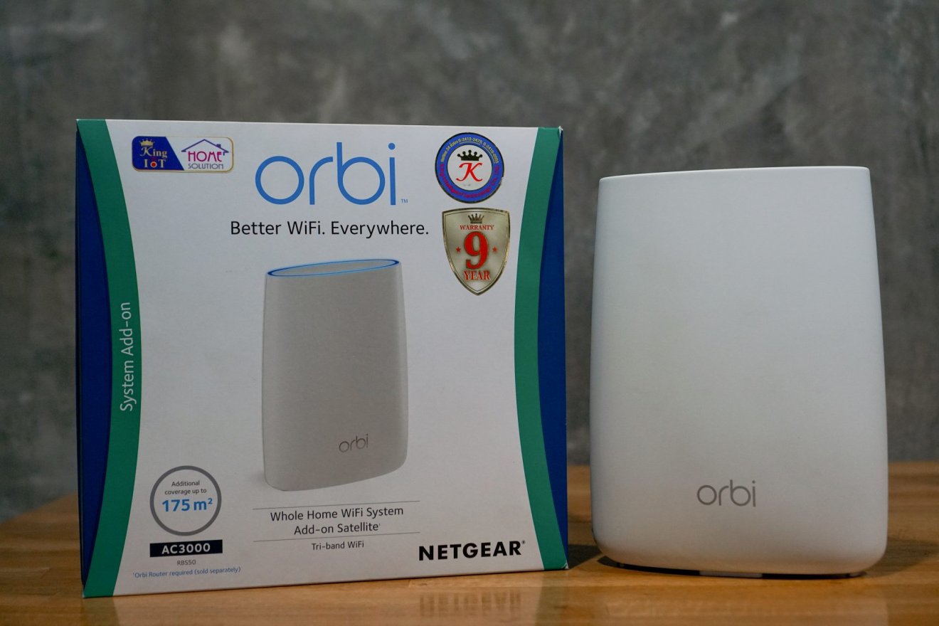 Netgear Orbi AC3000 บ้านใครใช้เน็ตได้ไม่เท่าโปรฯ ตัวนี้เอาอยู่!