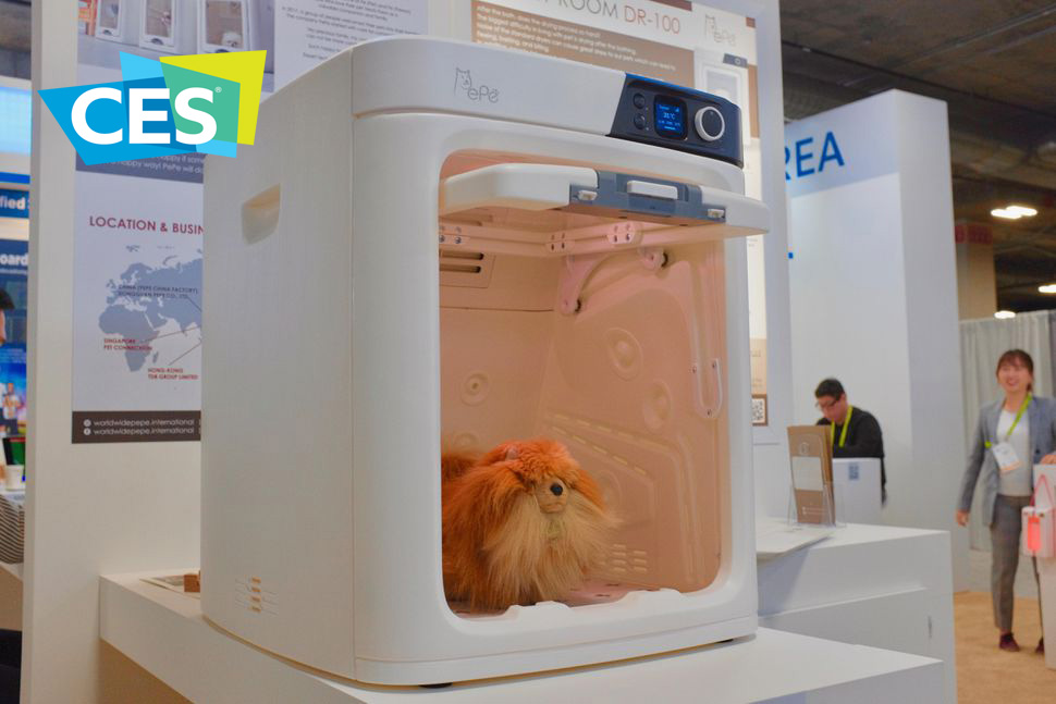 CES 2019 : บริษัทเกาหลีเปิดตัว “เครื่องเป่าขนสุนัข” ให้แห้งไว ได้ใจคนรักสัตว์เลี้ยง