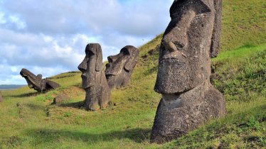 เปิดปมปริศนา! รูปสลักหิน Moai อาจถูกสร้างมาเพื่อบอกแหล่งน้ำจืดบนเกาะ