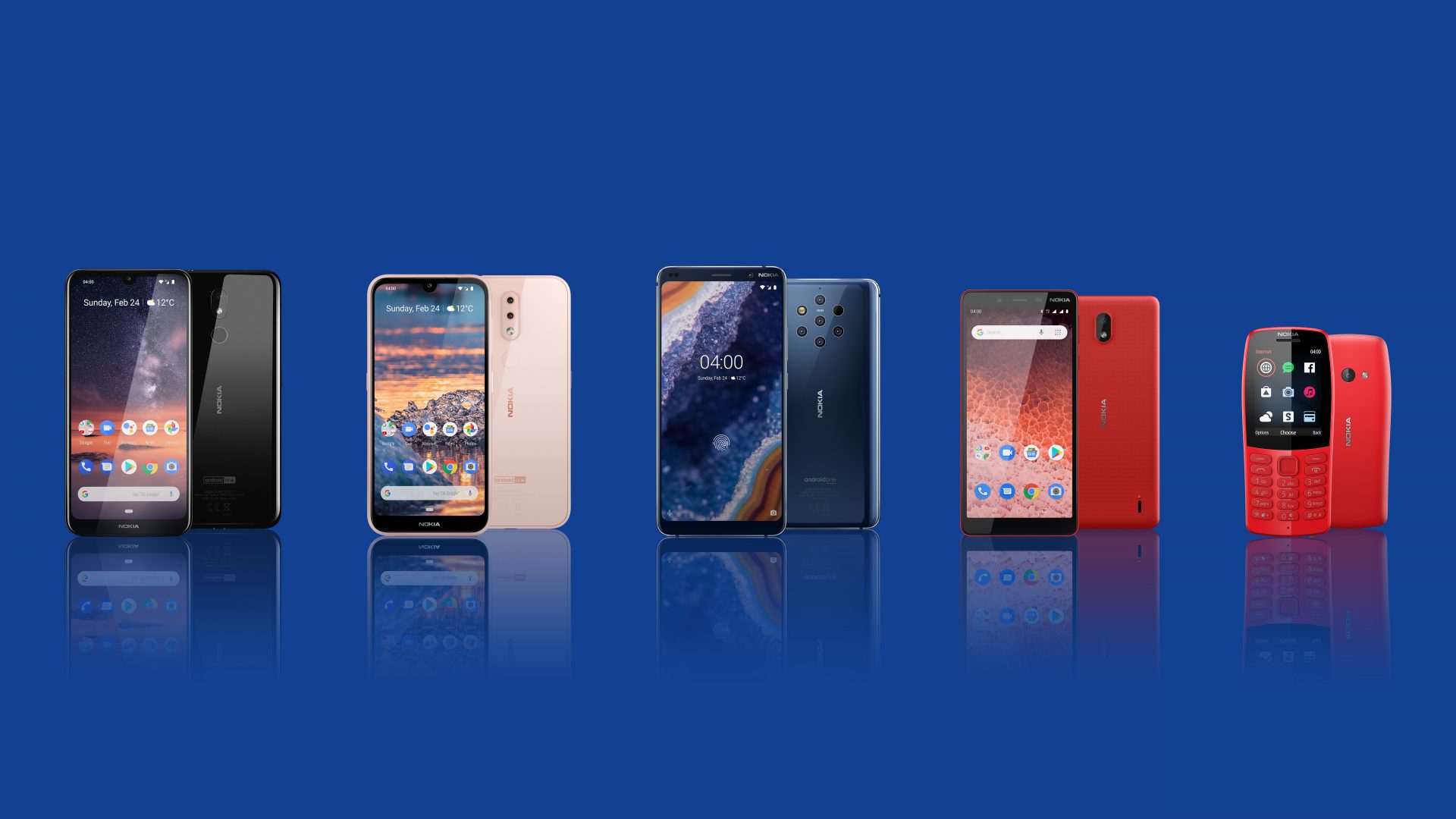 HMD เปิดตัว Nokia 4.2, 3.2, 1 Plus และ 210 ดีไซน์เรียบหรู ครอบคลุมทุกระดับสมาร์ทโฟน