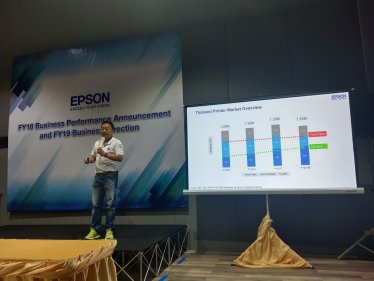 Epson เผยวิสัยทัศน์ปี 2019 ชู 4 กลุ่มผลิตภัณฑ์หลัก มุ่งเป้าเติบโตต่อเนื่องอีก 5 ปี