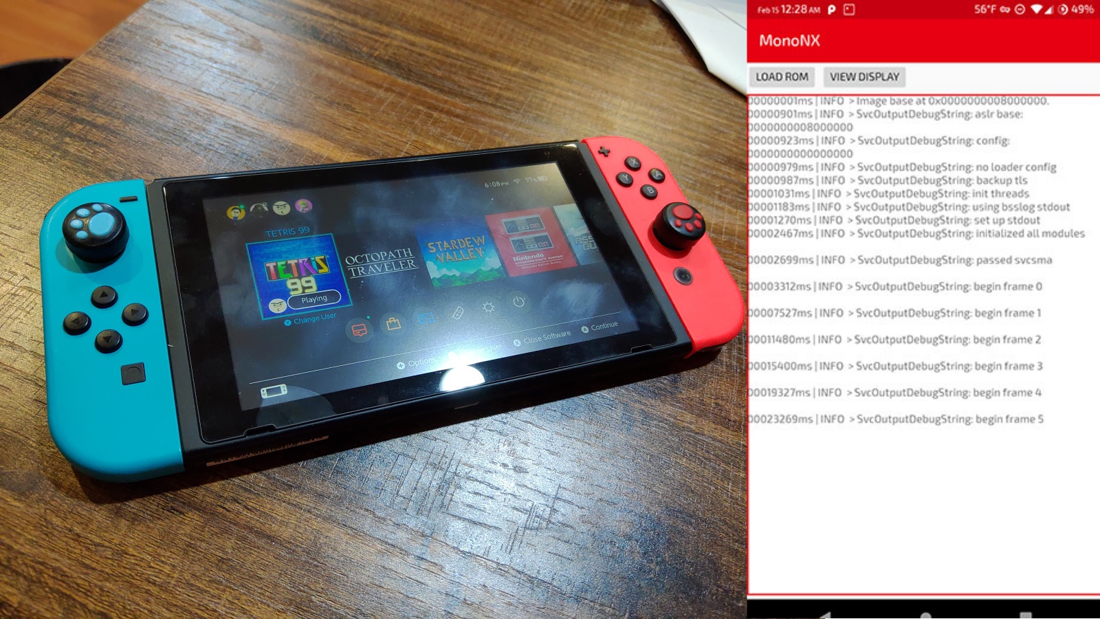 เผยความคืบหน้า Nintendo Switch Emulator สำหรับ Android ที่ปัจจุบันยังแสดงผลแค่ “ตัวหนังสือ”!?