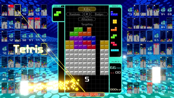 Tetris ก็มี Battle Royale เมื่อคุณต้องเอาชีวิตรอดใน Tetris 99 เล่นฟรีบน Switch!