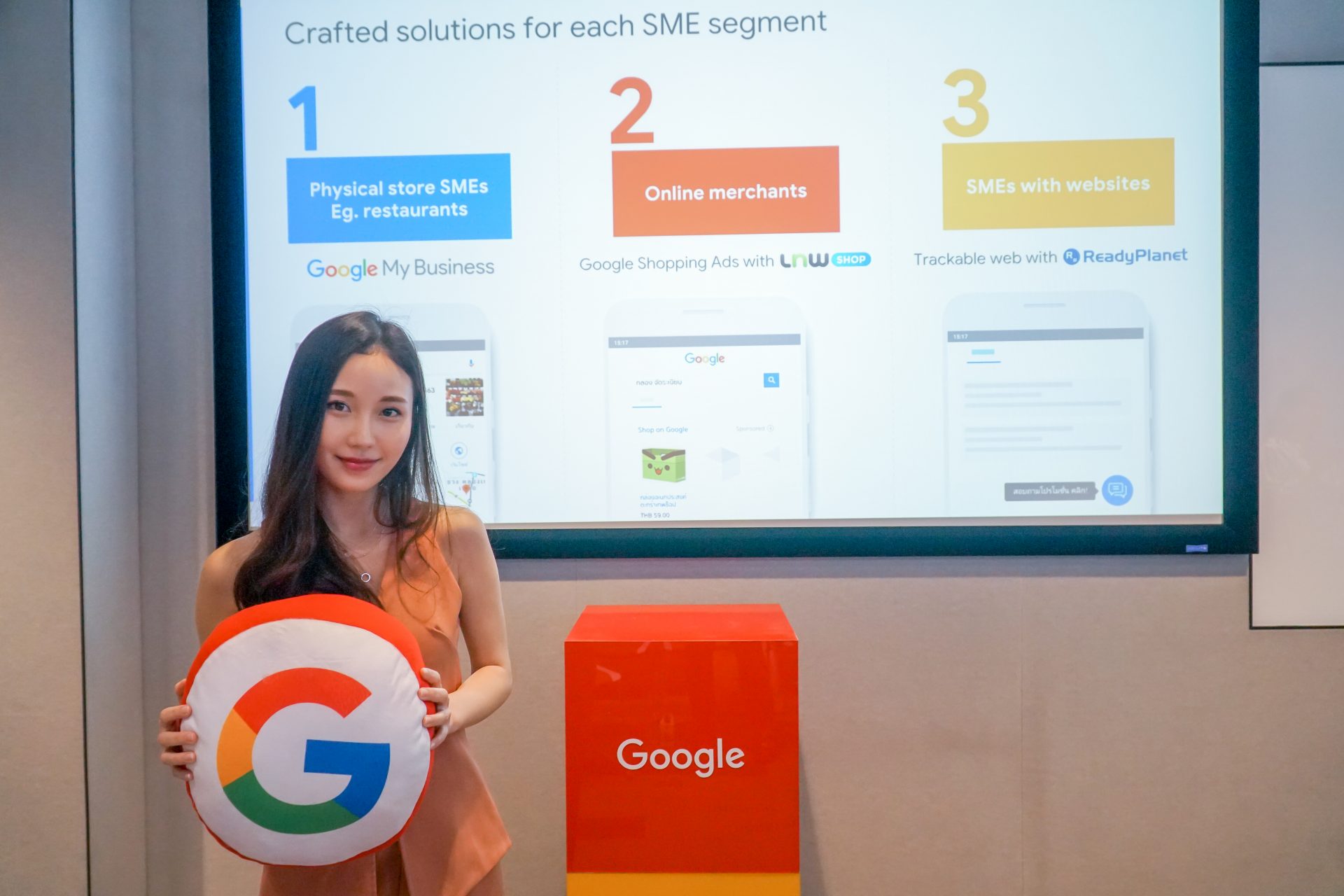 Google จับมือกับ Lnwshop และ ReadyPlanet พร้อมหนุน SME ไทยรุกตลาดออนไลน์ระดับโลก