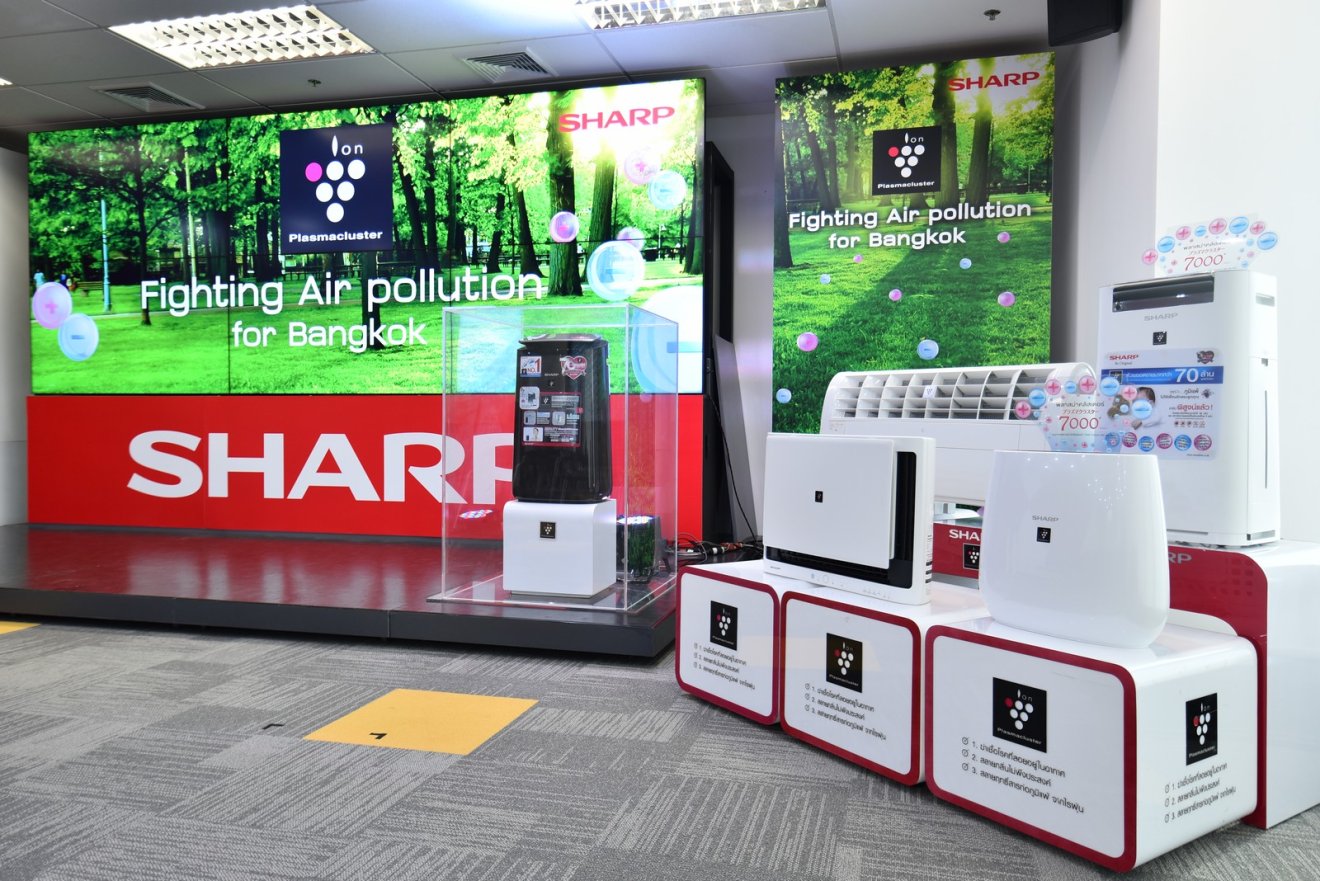 Sharp พร้อมปกป้องสุขภาพผู้ป่วย มอบ “Plasmacluster” กับ 4 โรงพยาบาลรัฐฯ