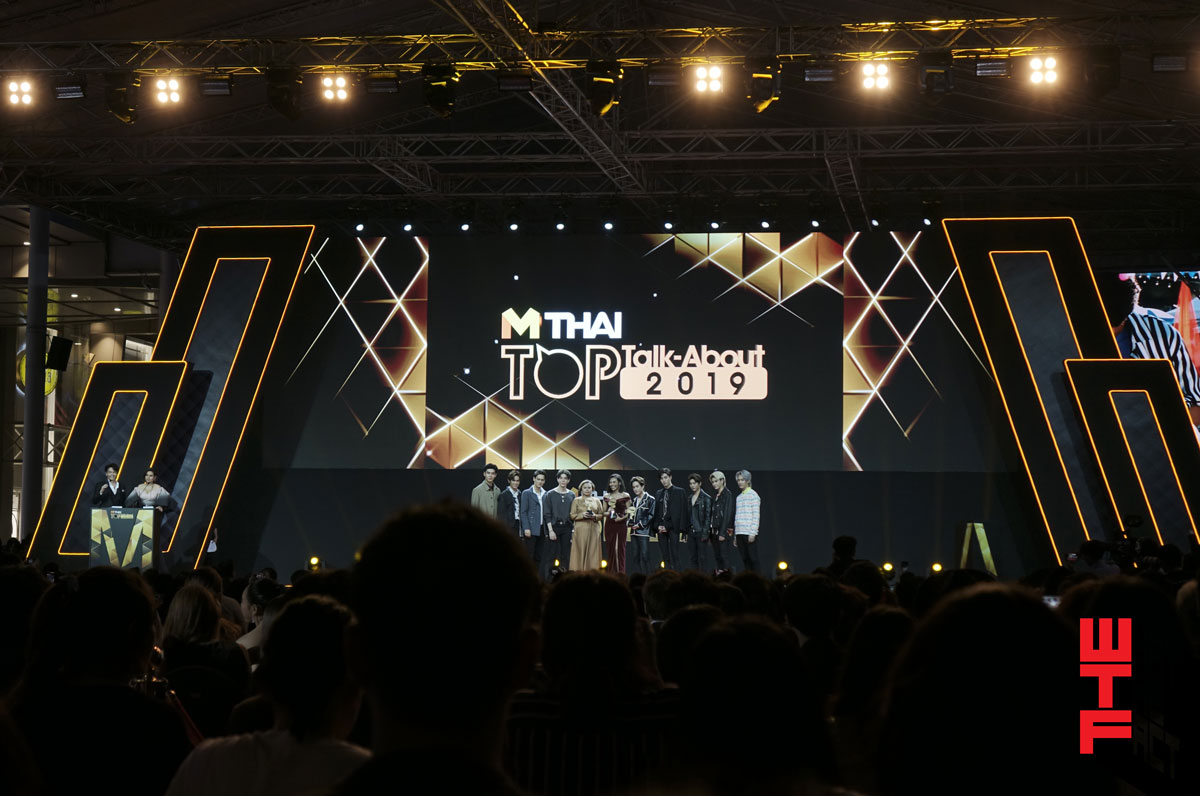 เวียร์, เบลล่า, 9×9 และคนดังมากมายตบเท้ารับรางวัล MThai Top Talk-About 2019!