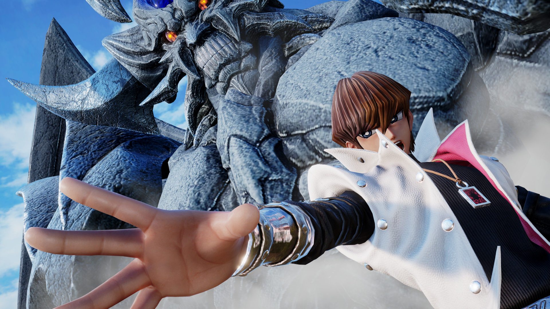 จงออกมาบลูอายส์ไวท์ดราก้อน! Jump Force ปล่อยตัวอย่าง DLC ไคบะ เซโตะ