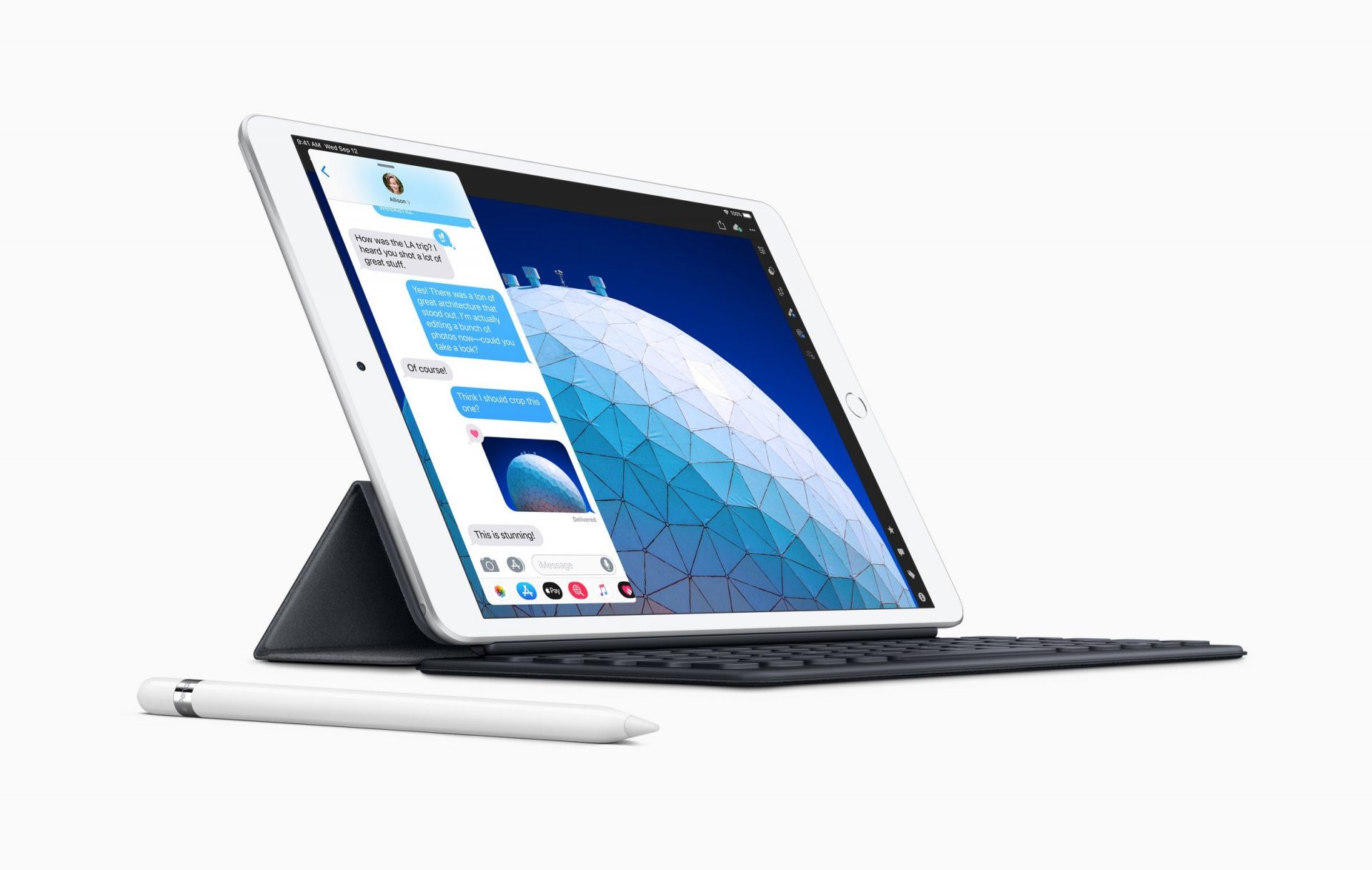 ไม่ทันตั้งตัว Apple เปิดตัว iPad Air 2019 รุ่นใหม่หน้าจอ 10.5 สุดแรง รองรับ Smart Keyboard และ Apple Pencil!