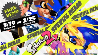 Nintendo ใจดี ปล่อย Splatoon 2 Special Demo ให้เล่นฟรี 7 วัน พร้อมรับส่วนลดอีก 20%