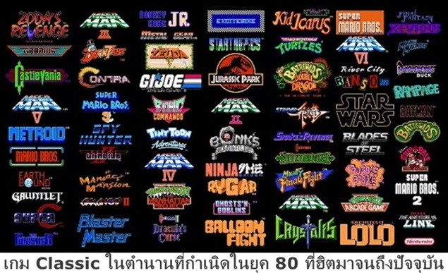 เกม Classic ในตำนานที่กำเนิดในยุค 80 ที่ฮิตมาจนถึงปัจจุบัน