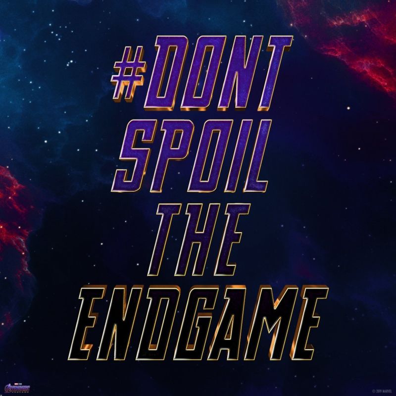 สองผู้กำกับขอร้อง! #Don’tSpoilTheEndgame งดสปอยล์ Endgames เพื่อความสนุกของคนอื่นด้วยนะครับ