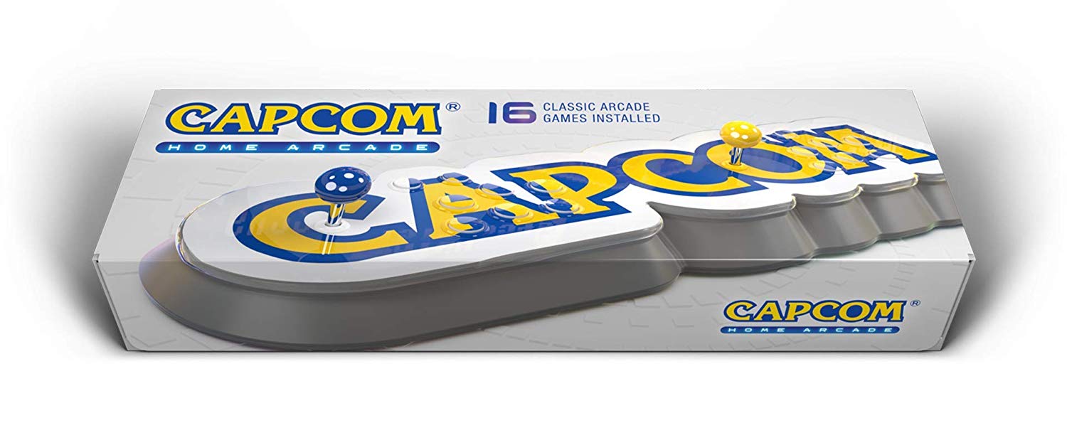 Capcom เปิดตัวเครื่องเล่นเกมเก่าสไตล์เกมตู้ Capcom Home Arcade