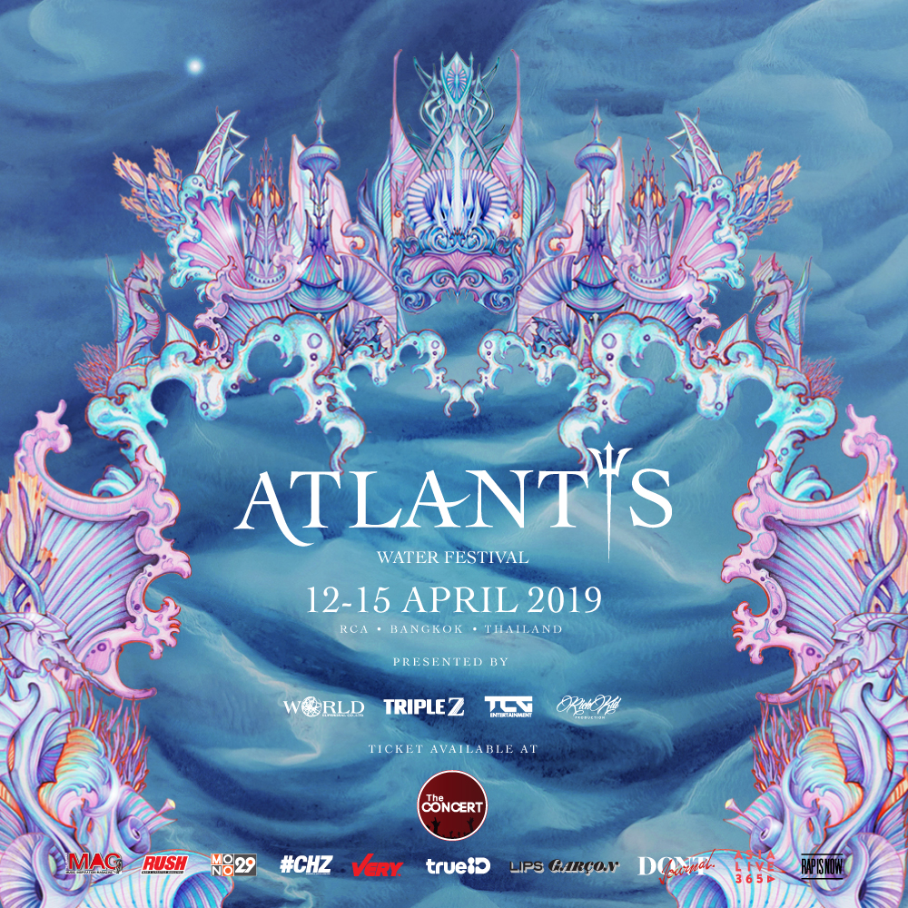 4B พร้อม Twopee บุกสงกรานต์ RCA ใน ATLANTIS WATER FESTIVAL