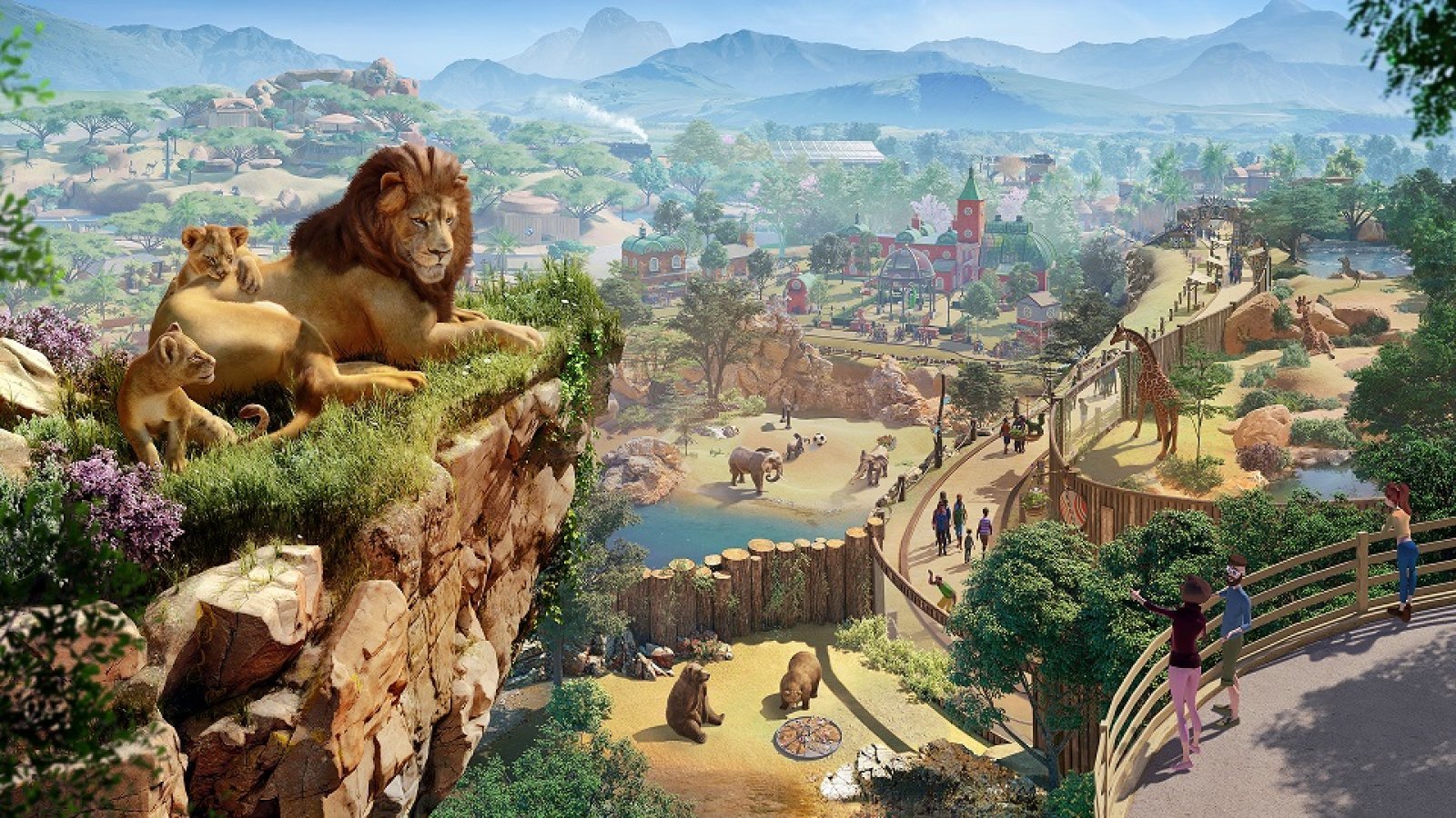 เกมสร้างสวนสัตว์ Planet Zoo จะวางจำหน่ายฤดูใบไม้ร่วงปีนี้