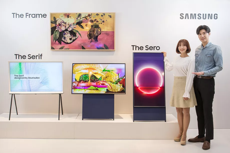 Samsung เปิดตัวทีวีแนวตั้ง ใช้ชื่อว่า “The Sero”