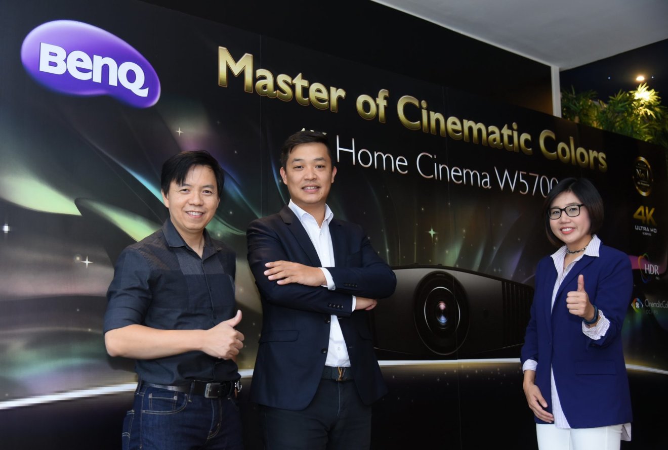 BenQ เปิดตัวโปรเจคเตอร์ DLP Home Cinema 4K สัมผัสมิติแห่งการชมภาพยนตร์ด้วยค่าสี DCI-P3 สูงถึง 100%