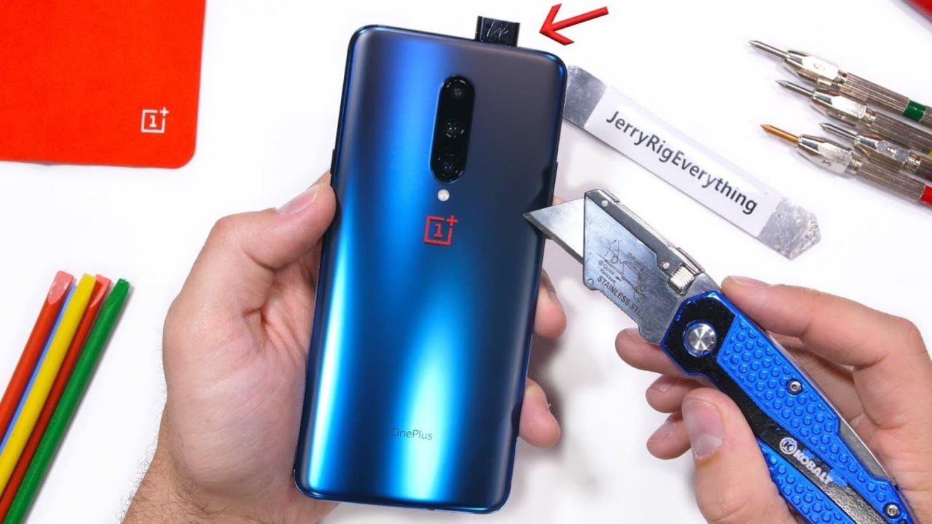 OnePlus 7 Pro ถูกทดสอบความอึด : ตัวเครื่องทนทาน, หน้าจอทนความร้อนได้อย่างยอดเยี่ยม