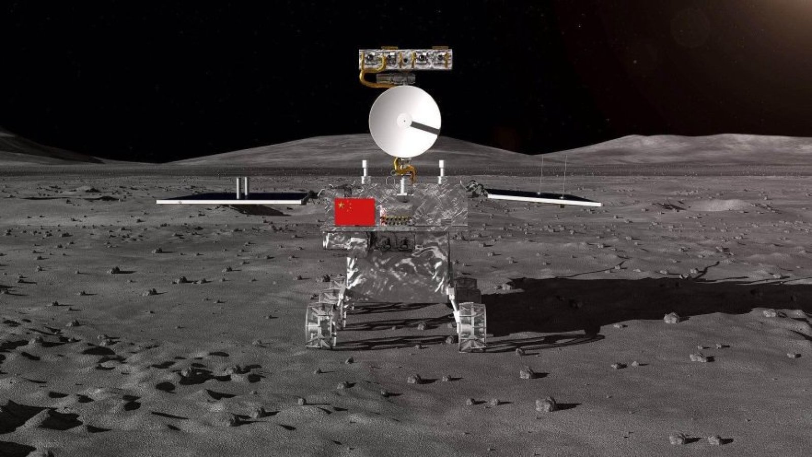 ยานสำรวจจากจีนพบวัตถุประหลาดบนพื้นผิวด้านมืดของดวงจันทร์!