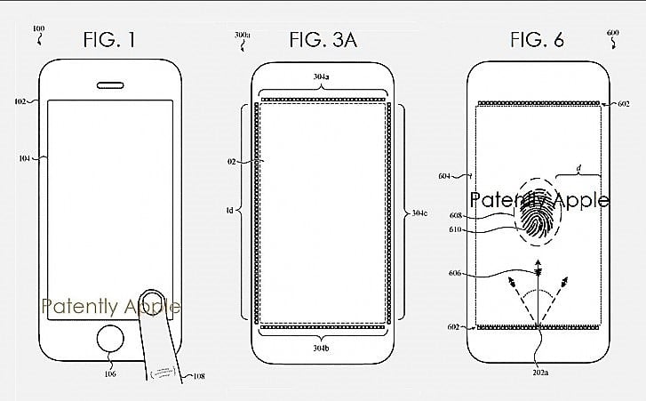 เผยสิทธิบัตร Apple : ใช้เซ็นเซอร์สแกนนิ้วบนหน้าจอ iPhone