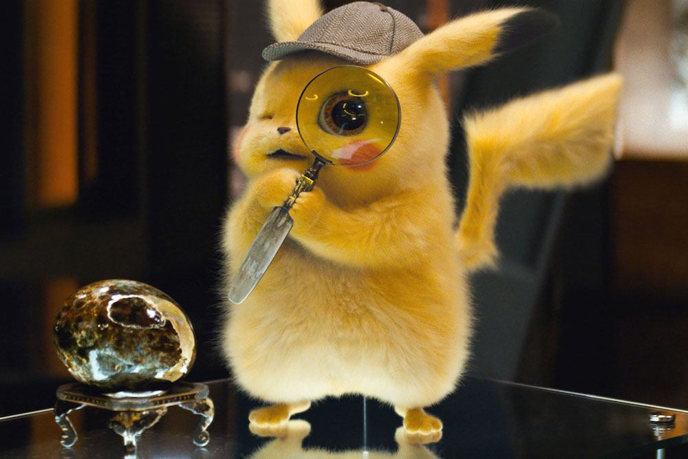 POKÉMON DETECTIVE PIKACHU

Copyright: © 2019 WARNER BROS. ENTERTAINMENT INC. AND LEGENDARY. ALL RIGHTS RESERVED.

Photo Credit: Courtesy of Warner Bros. Pictures

Caption: Detective Pikachu (RYAN REYNOLDS) in Legendary Pictures', Warner Bros. Pictures' and The Pokémon Company's comedy adventure "POKÉMON DETECTIVE PIKACHU," a Warner Bros. Pictures release.