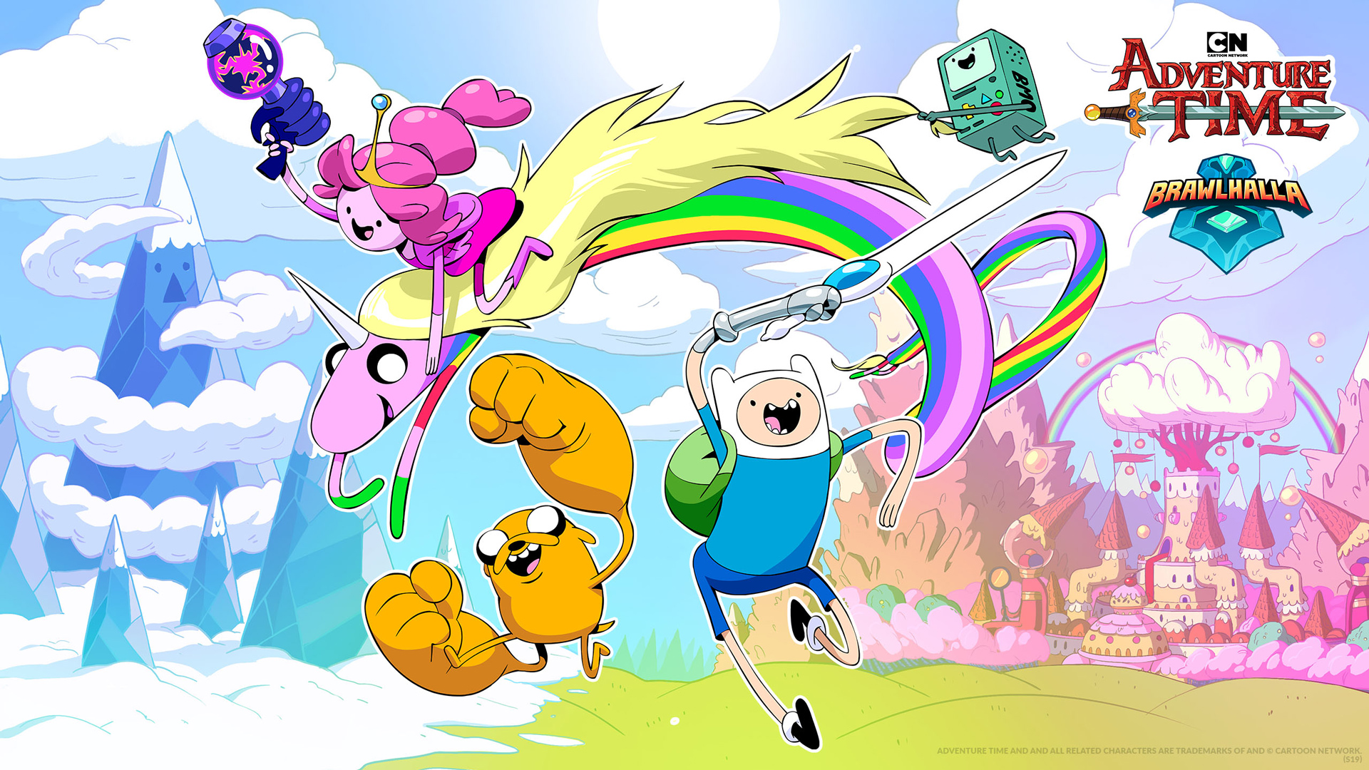 รีบเล่นก่อนหายไป! Brawlhalla จับ Finn, Jake และเจ้าหญิง Bubblegum มาป่วนเกม