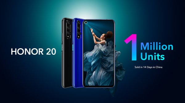 วางขายแล้วทั่วโลก!  HONOR 20 สมาร์ทโฟนยอดขายพุ่งในเมืองปักกิ่ง