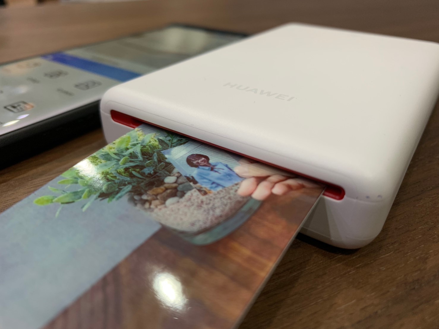 รีวิว Huawei Pocket Photo Printer เครื่องพิมพ์รูปขนาดพกพา ที่ใส่วิดีโอลงในรูปถ่ายได้ beartai