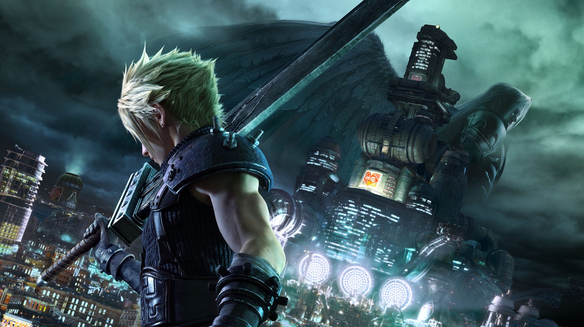 ผลการค้นหารูปภาพสำหรับ final fantasy 7 remake cover