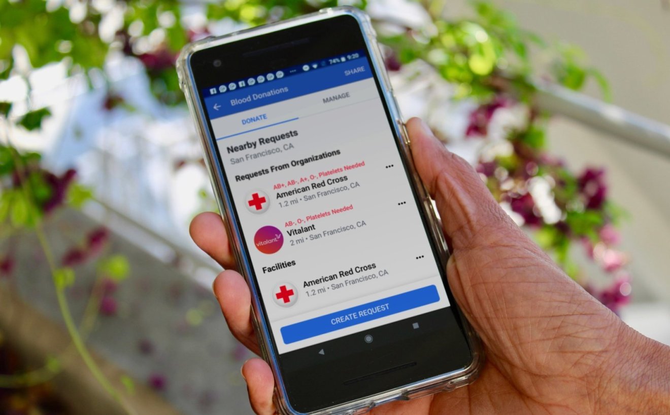 Facebook เปิดตัว feature บริจาคเลือดในอเมริกาแล้ว หลังประสบผลสำเร็จเกินคาดในหลายประเทศ!