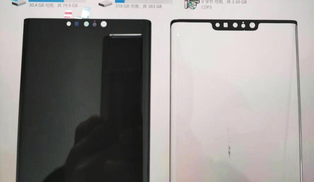 ภาพหลุดหน้าจอเรือธง Huawei Mate 30 Pro : ยังมีติ่งเหมือนรุ่นก่อน
