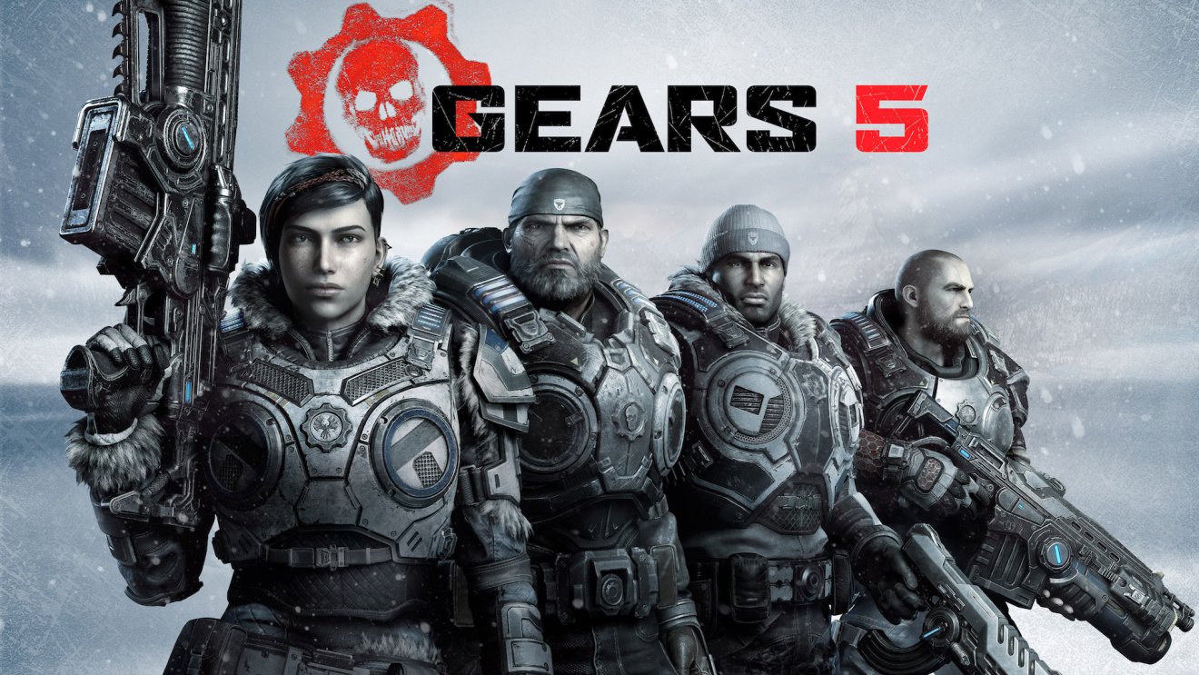 Gears 5 Secondary Horizontal Squad Key Art