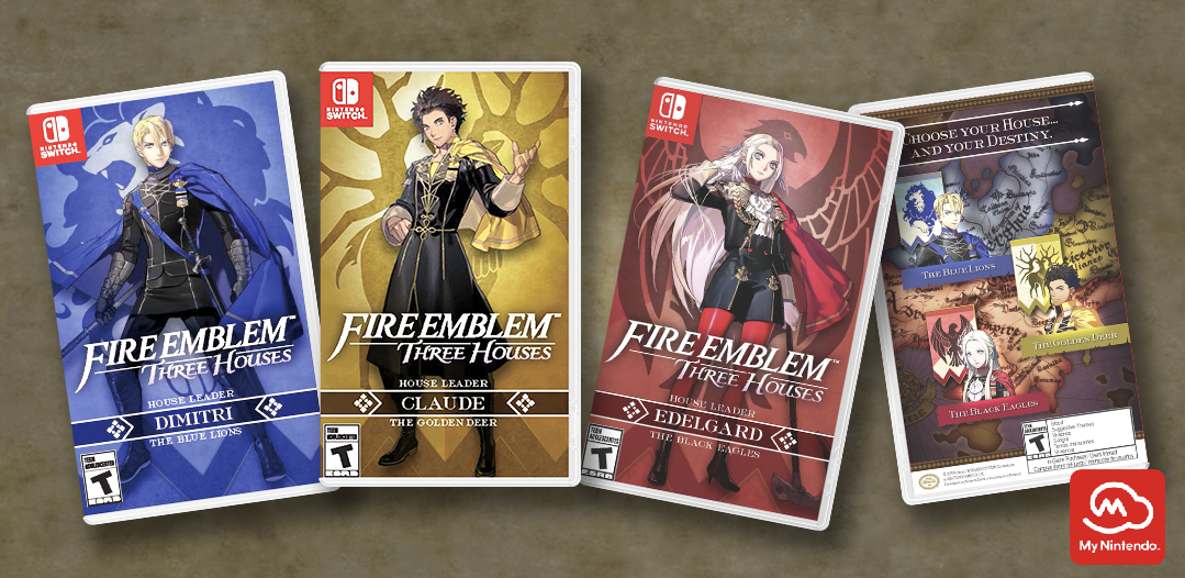 Nintendo ใจดี สามารถเปลี่ยนปก Fire Emblem: Three Houses ได้ เพียงเข้าใช้งาน My Nintendo