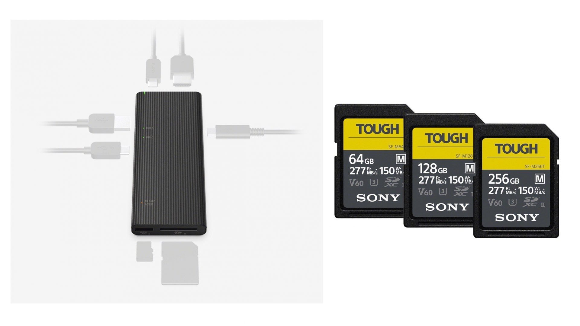 Sony เปิดตัวฮับ USB-C เจาะกลุ่มช่างภาพ อ่านข้อมูล SD / MicroSD ได้ถึง 300 MB/s พร้อมการ์ด SD สุดแกร่ง