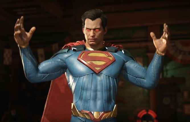 Super Man จากเกม Injustice