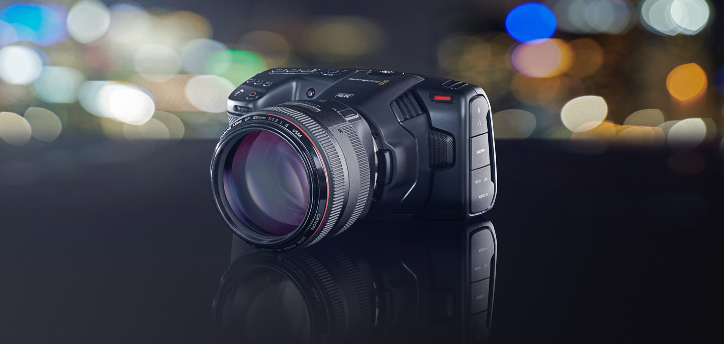 Blackmagic เปิดตัวกล้องถ่ายภาพยนตร์ขนาดพกพา Pocket Cinema Camera 6K