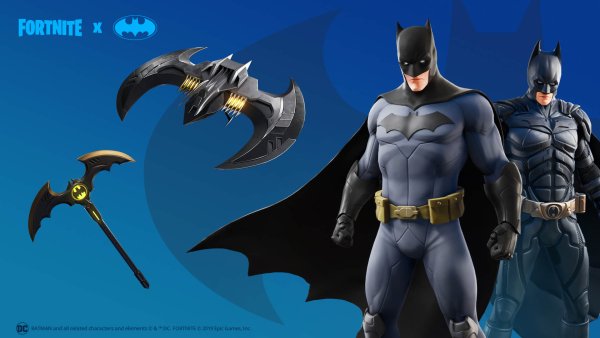 ชุดจากหนังสือการ์ตูนและภาพยนตร์ชุด The Dark Knight และเครื่องร่อนจากเครื่องบินของ Batman สามารถซื้อได้จาก Batman Caped Crusader Pack