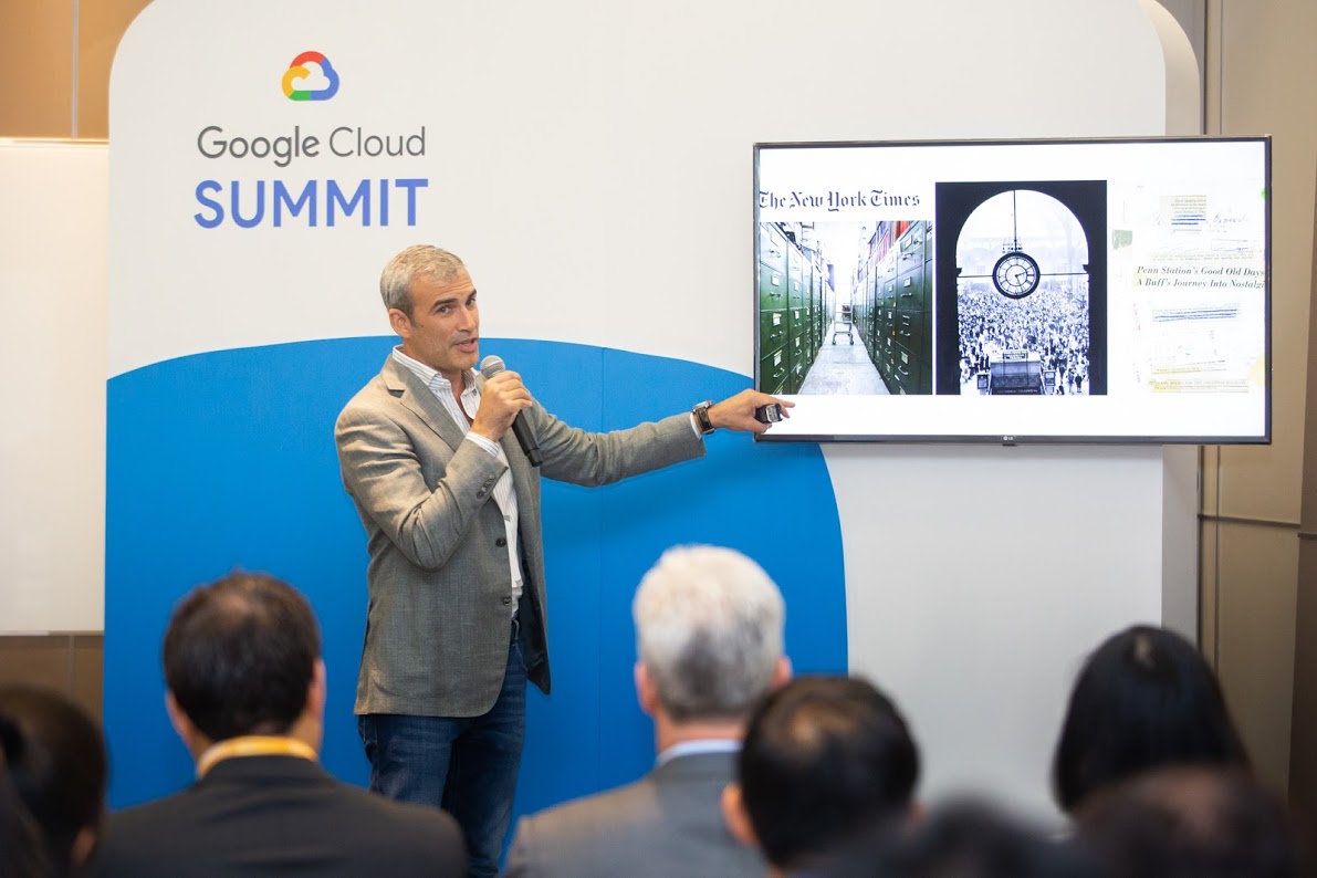 ภาพจากงาน Google Cloud Summit 2019 