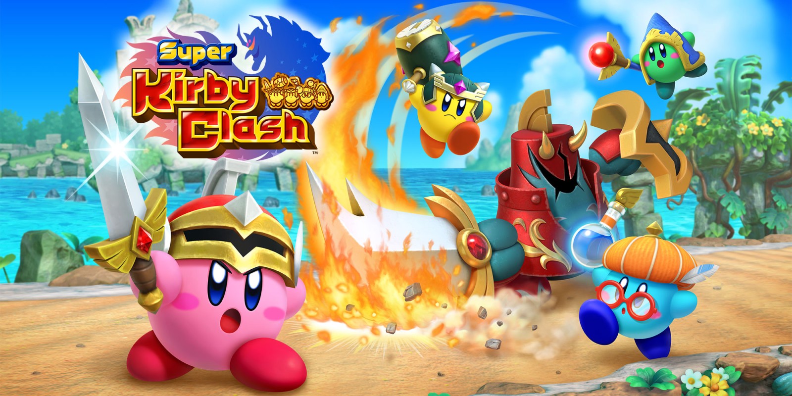 รวมพลัง Kirby ใน Super Kirby Clash เกมฟรีจาก Nintendo Switch