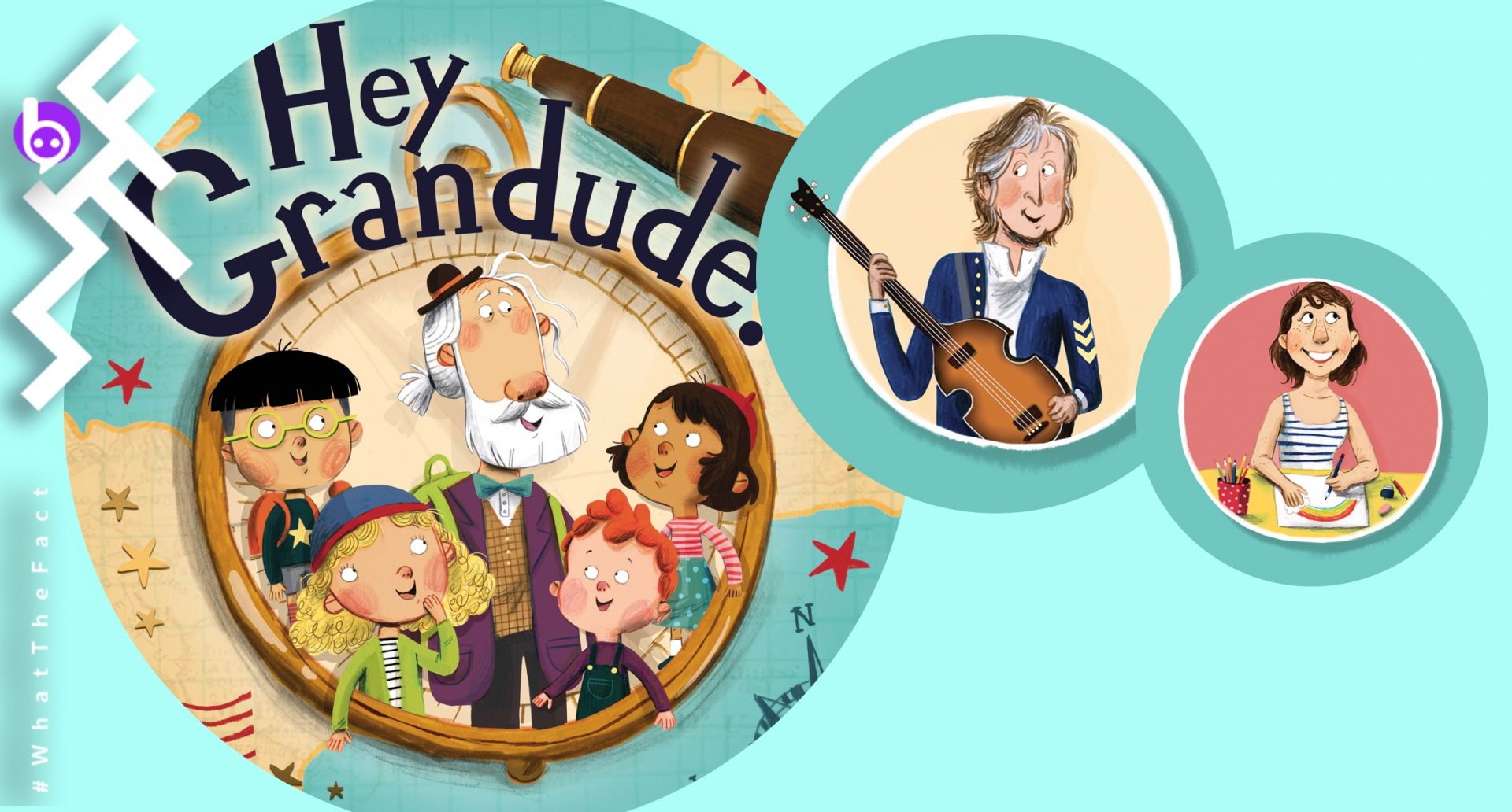 “Hey Grandude!” หนังสือนิทานสำหรับเด็กจากคุณตาใจดี “พอล แม็กคาร์ตนีย์”