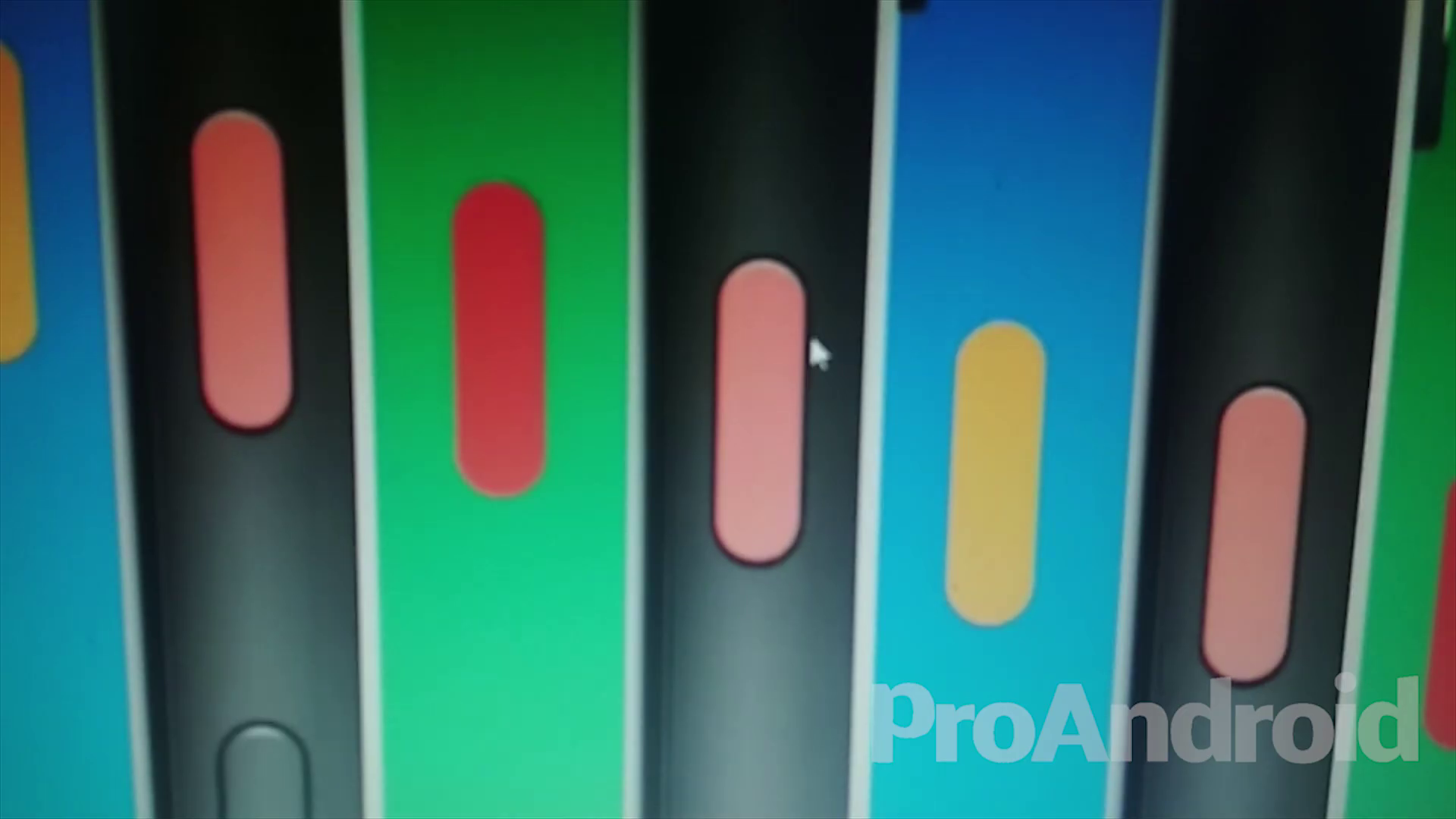 สีปุ่ม Power ในวีดีโอโฆษณา Pixel 4