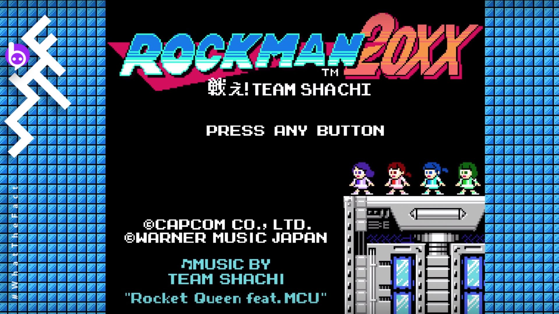 เมื่อไอดอลมารวมกับ Rockman เจ๋งทั้ง MV และมีเกมให้เล่นด้วย! พบ “Rocket Queen feat. MCU”